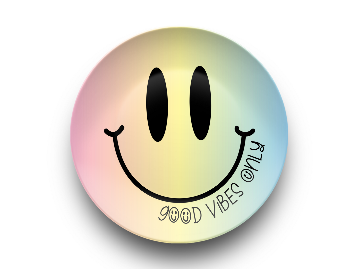 Good Vibes Only Plate