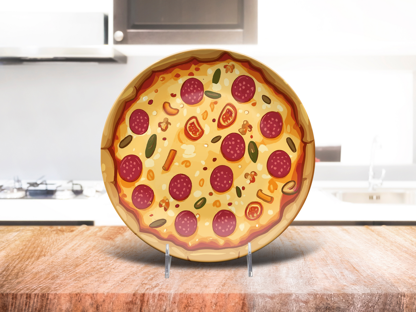 Pizza Party Dinner Plate