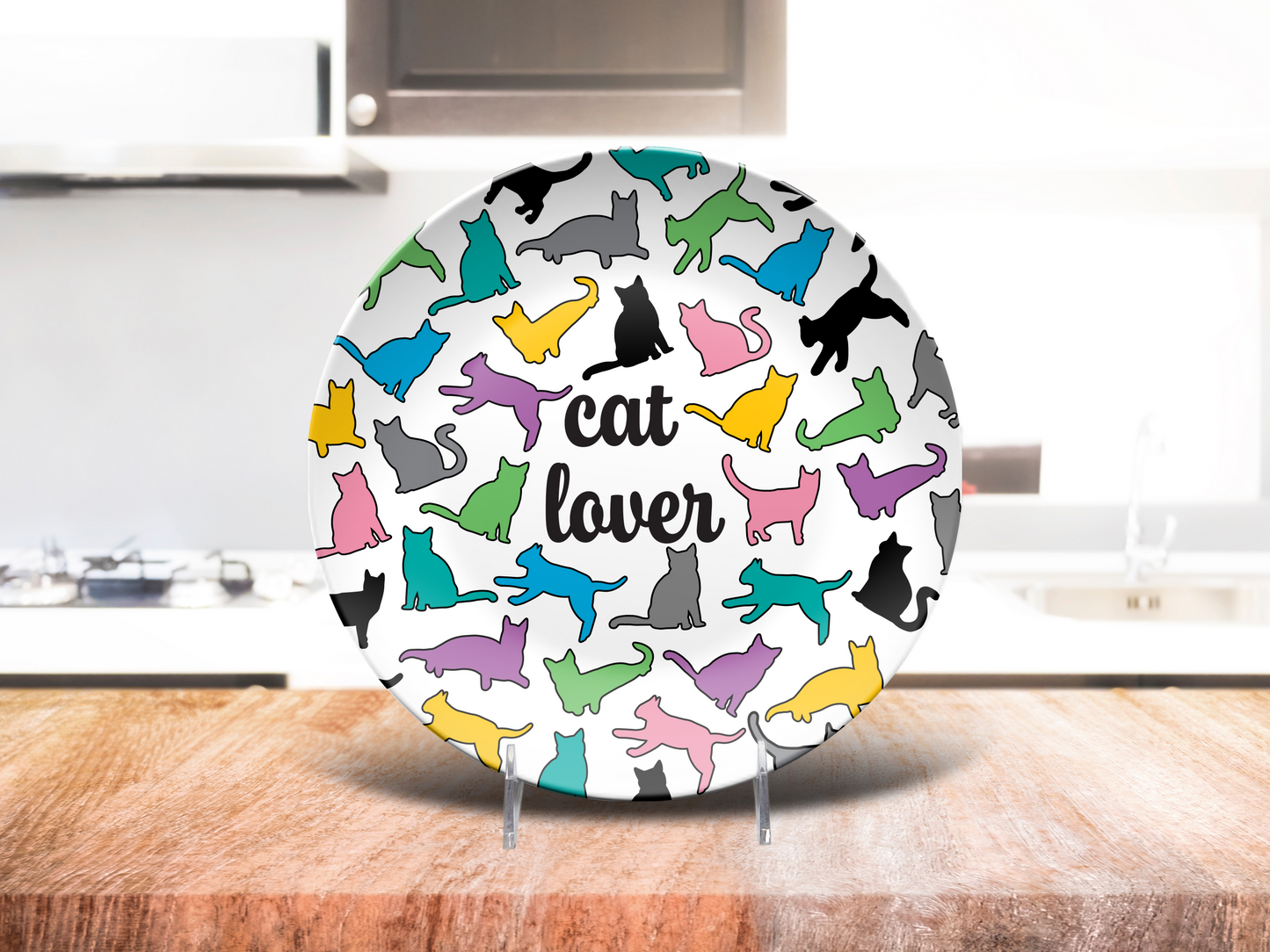 Cat Lover Plate