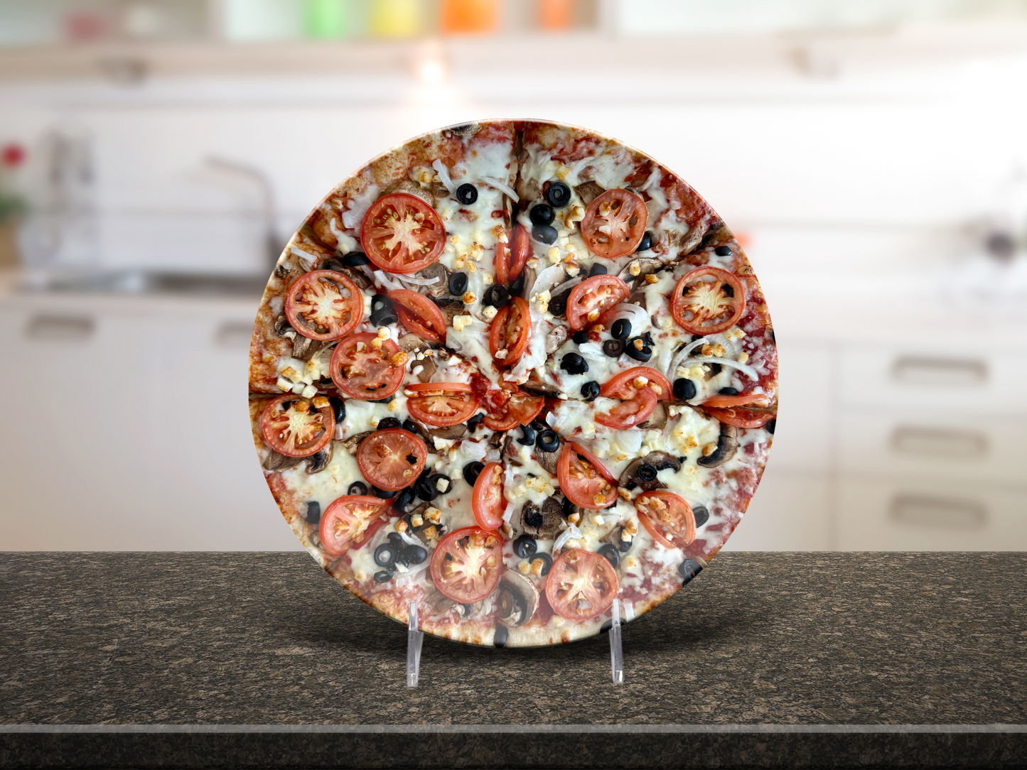 Whole Pizza Dinner Plate