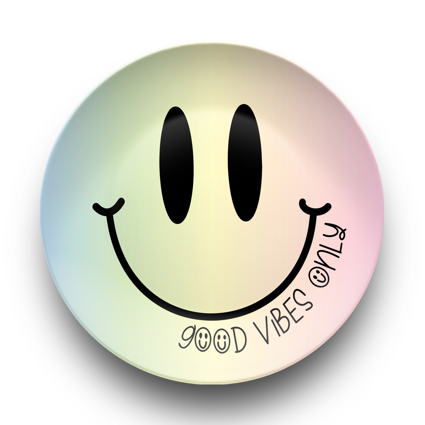 Good Vibes Only Plate