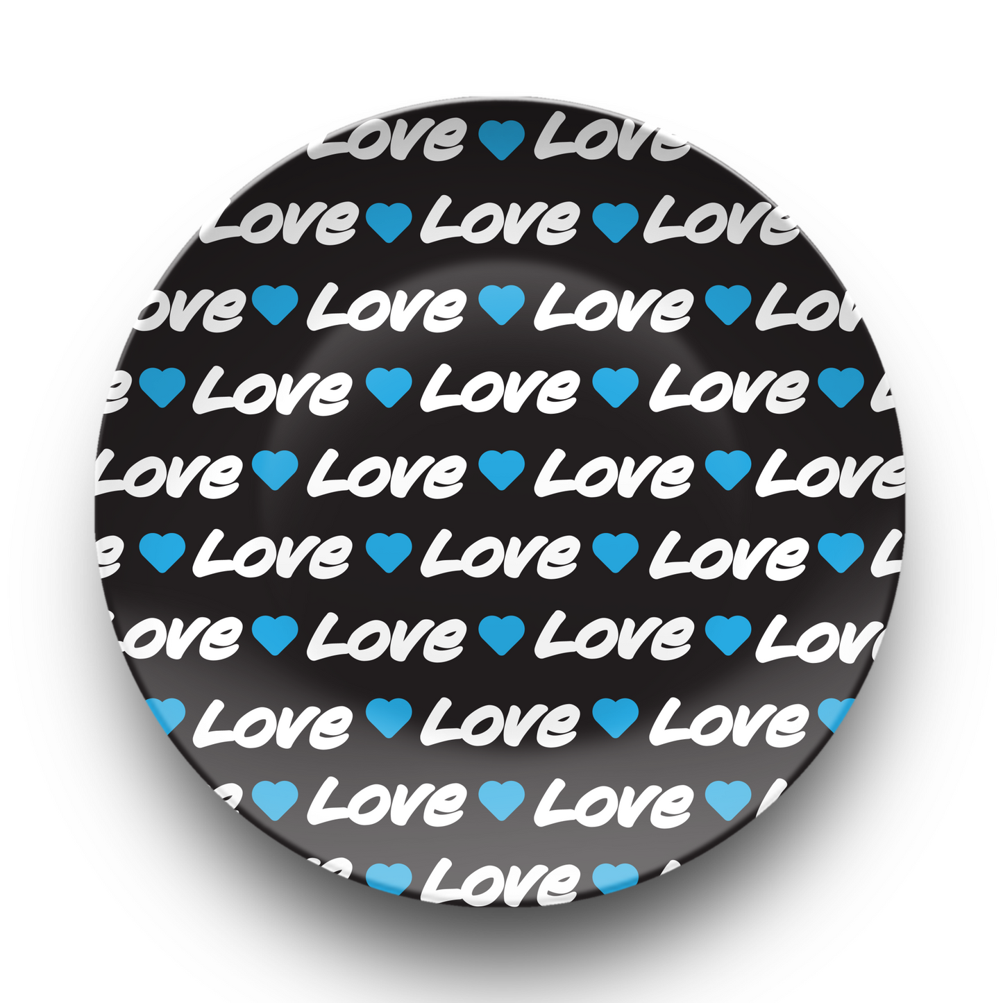 Love and Hearts Plate