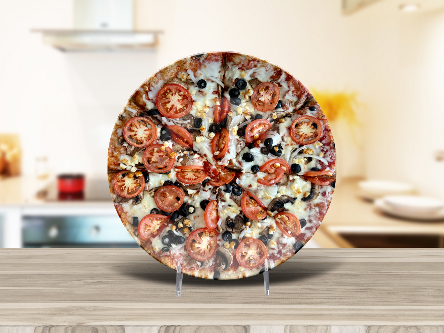 Whole Pizza Dinner Plate