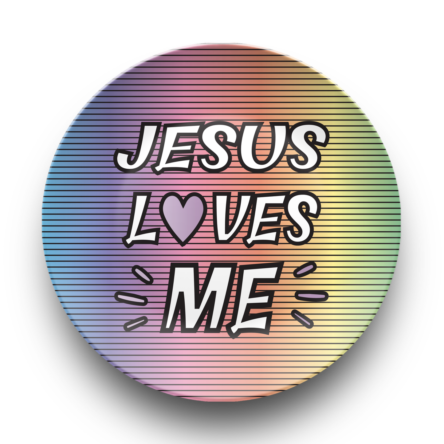 Jesus Love Me Plate