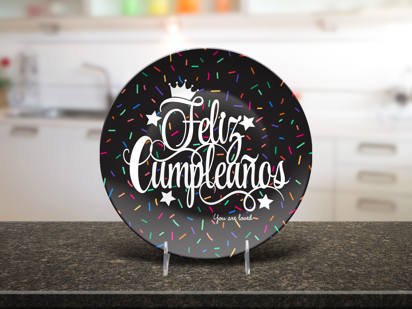 Feliz Cumpleanos Plate