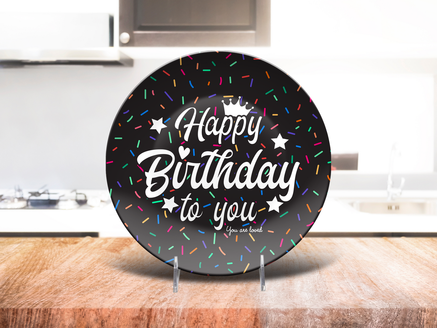 Happy Birthday To You Plate