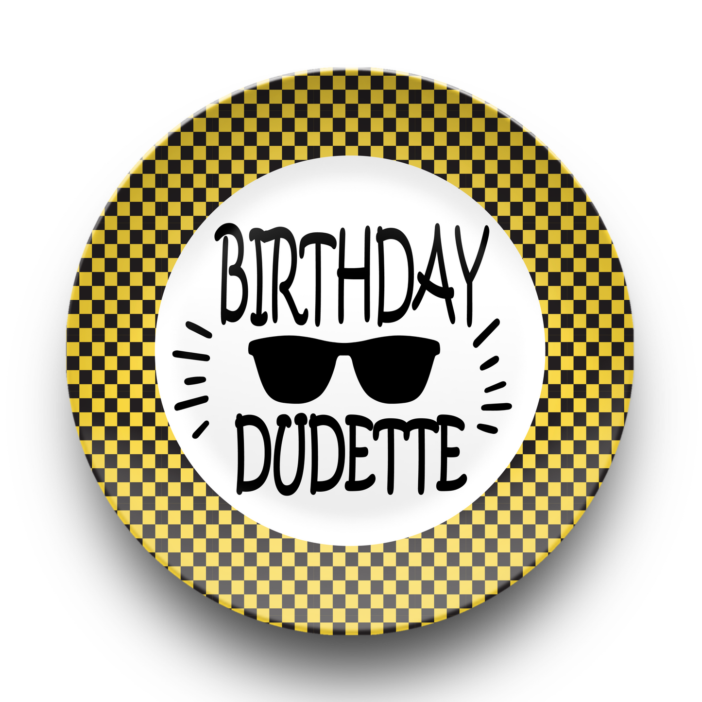 Birthday DUDETTE Plate