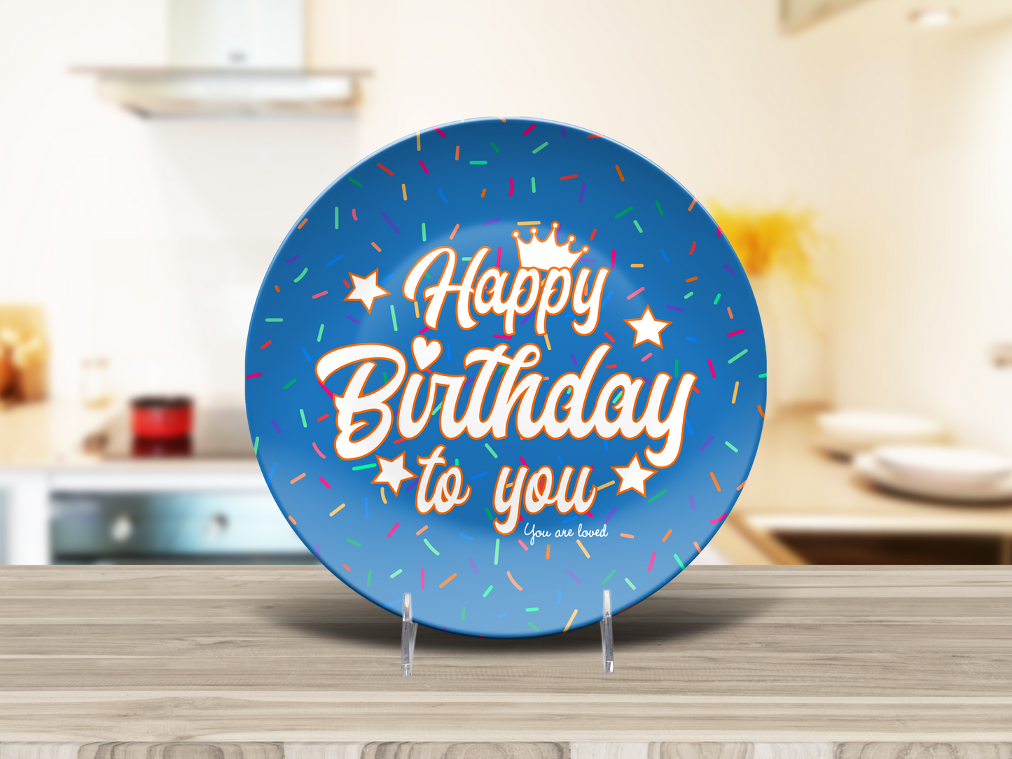 Happy Birthday To You Plate