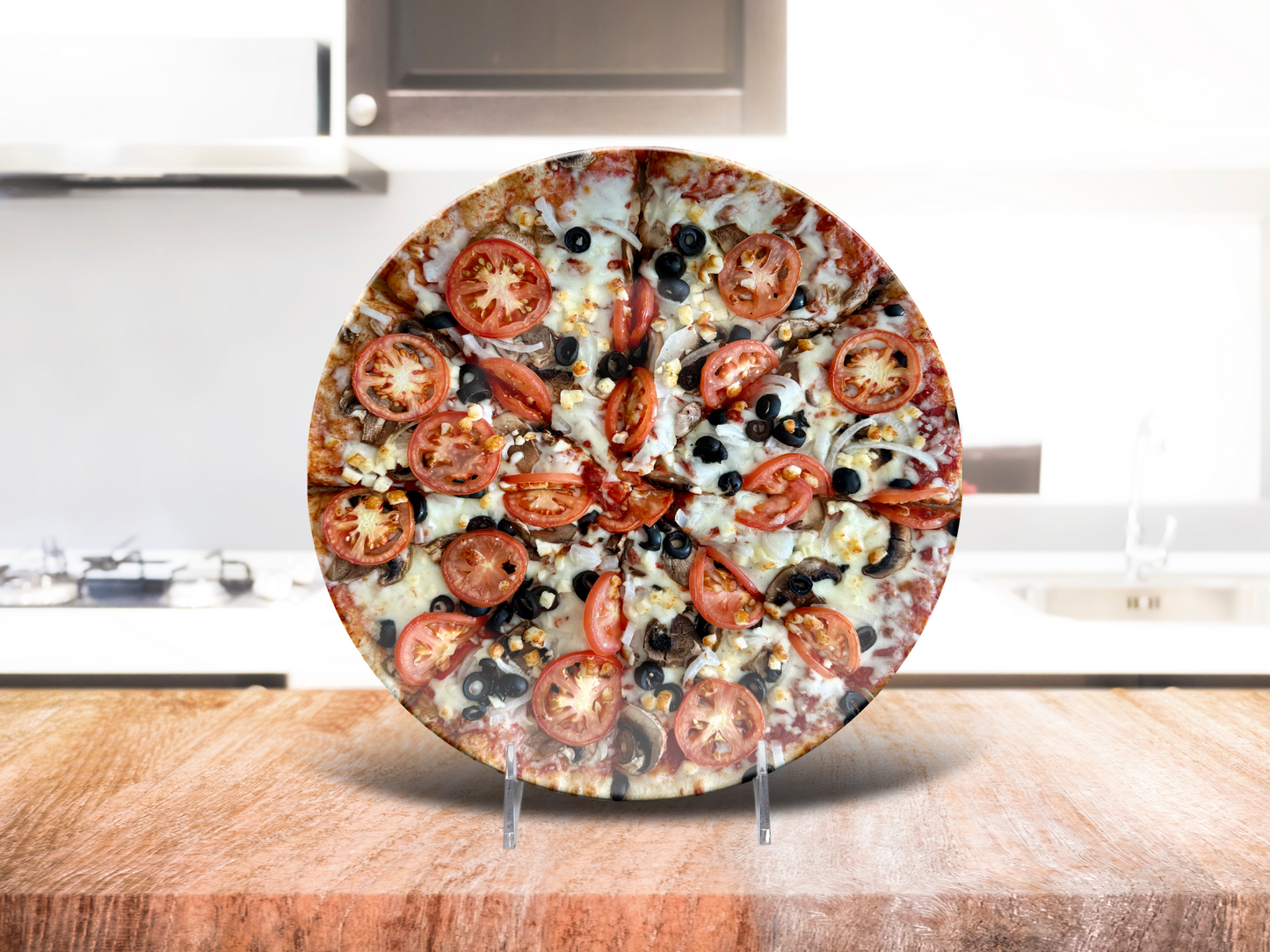 Whole Pizza Dinner Plate