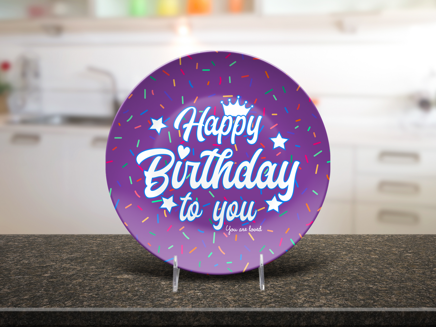 Happy Birthday To You Plate