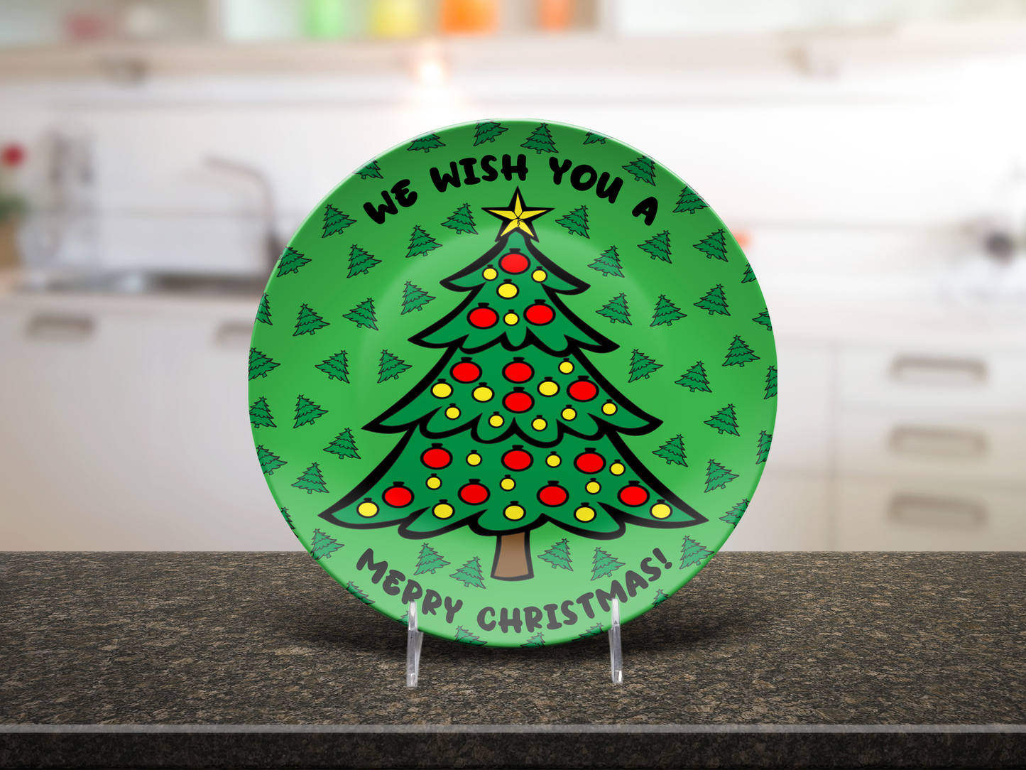 We Wish You a Merry Christmas Dinner Plate