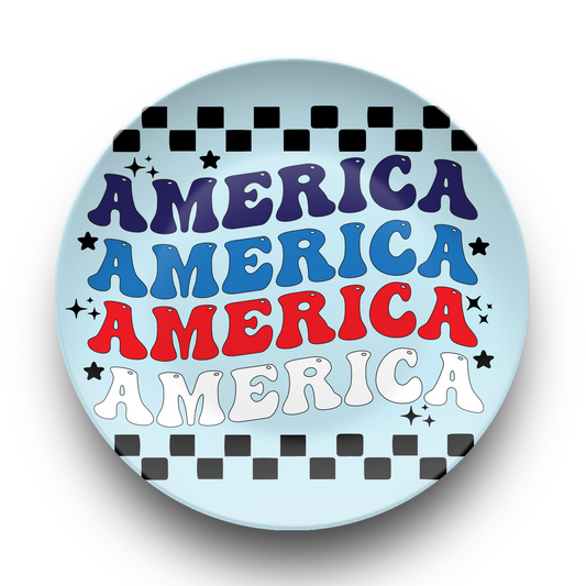 AMERICA Dinner Plate