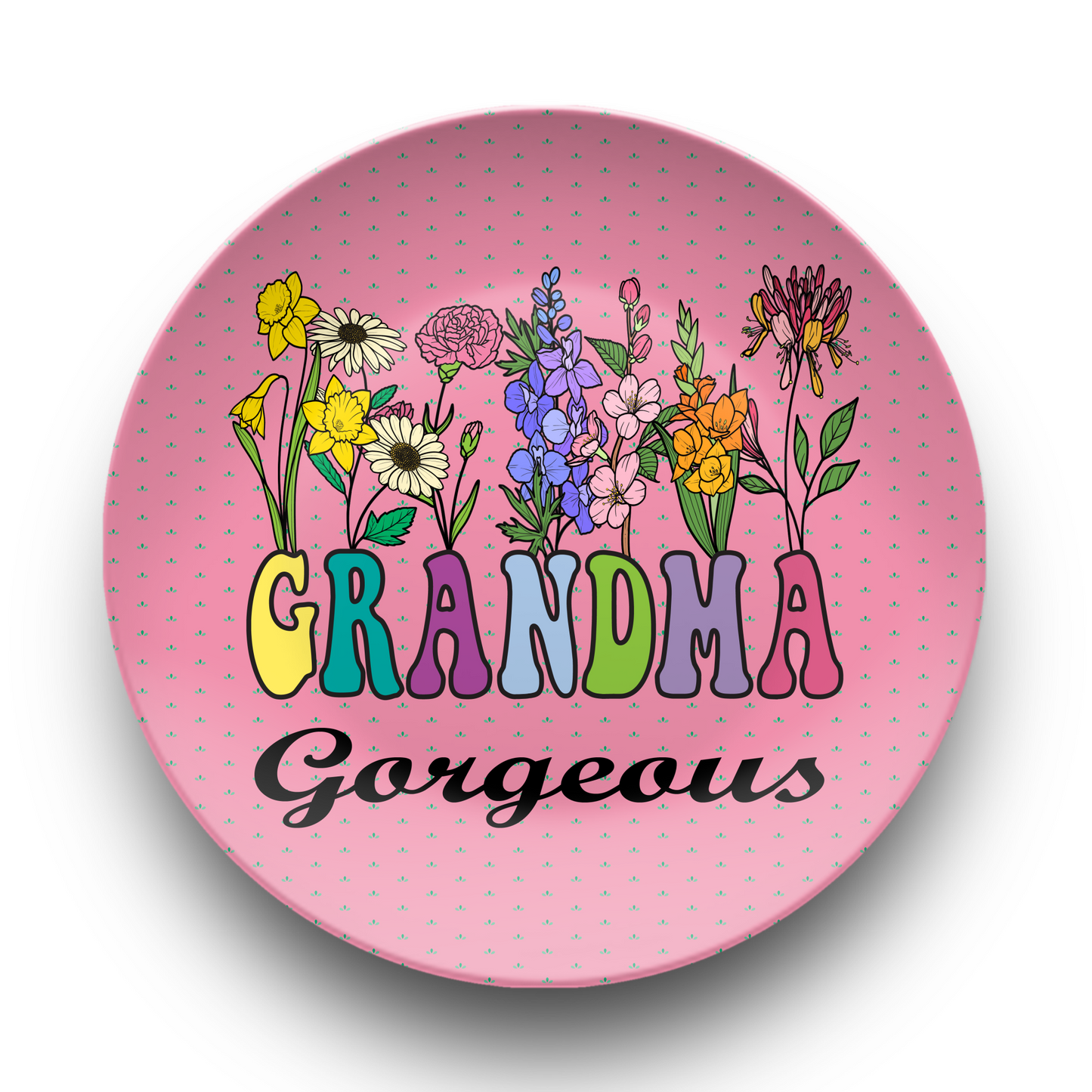 Grandma Gorgeous Plate