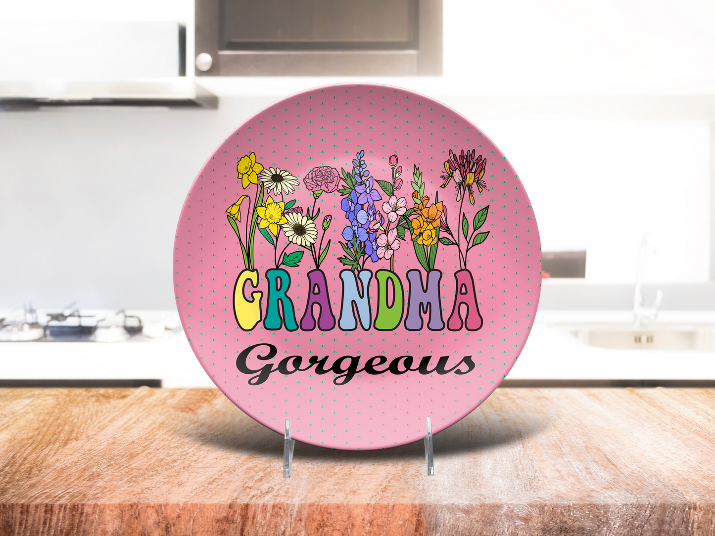 Grandma Gorgeous Plate