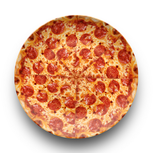 Whole Pepperoni Pizza Plate