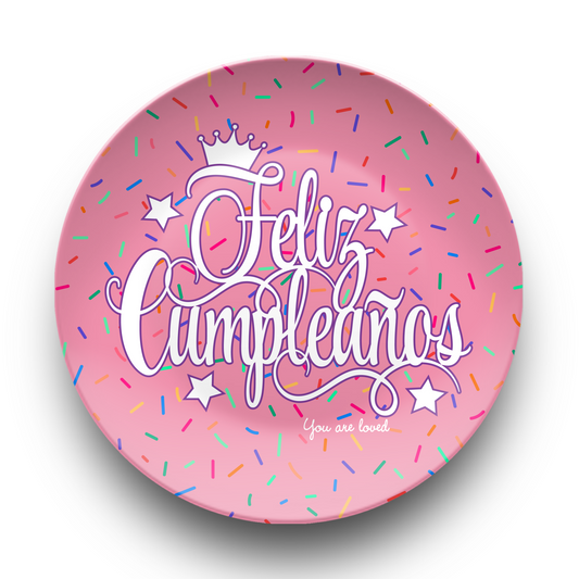 Feliz Cumpleanos Plate