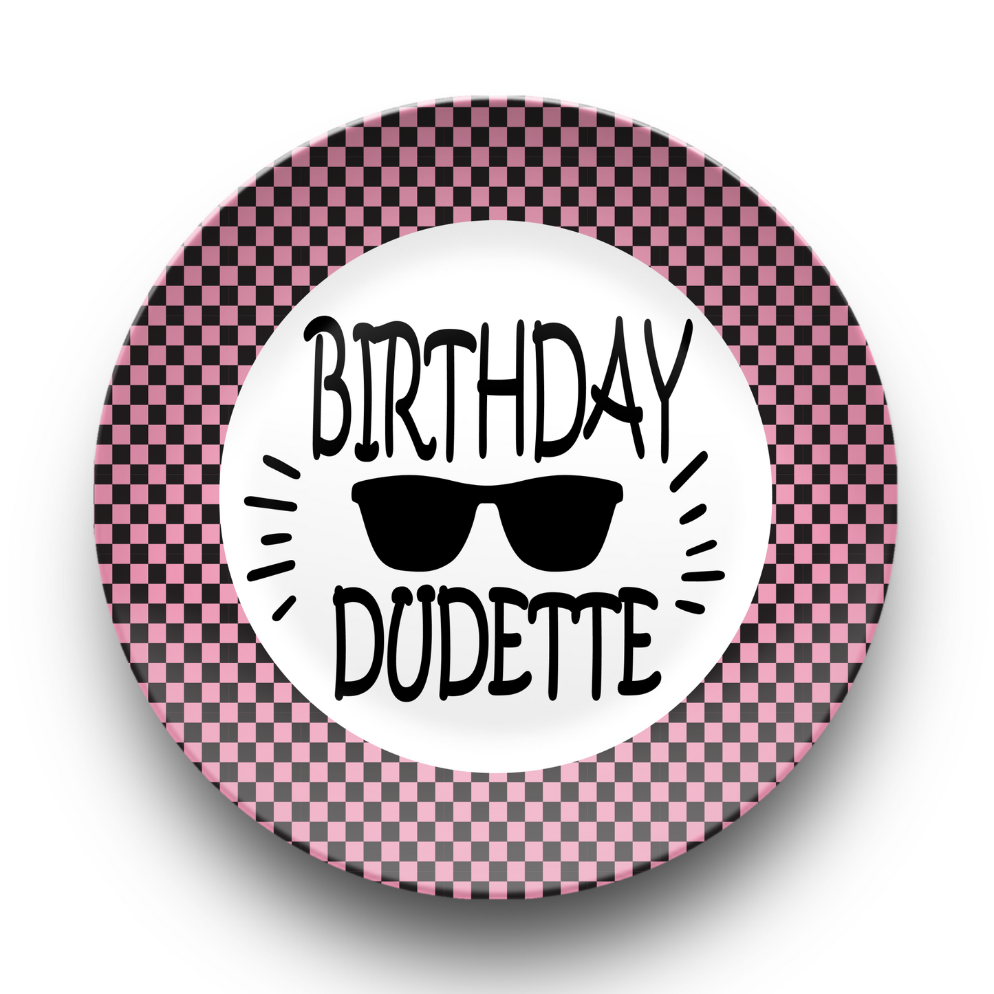 Birthday DUDETTE Plate