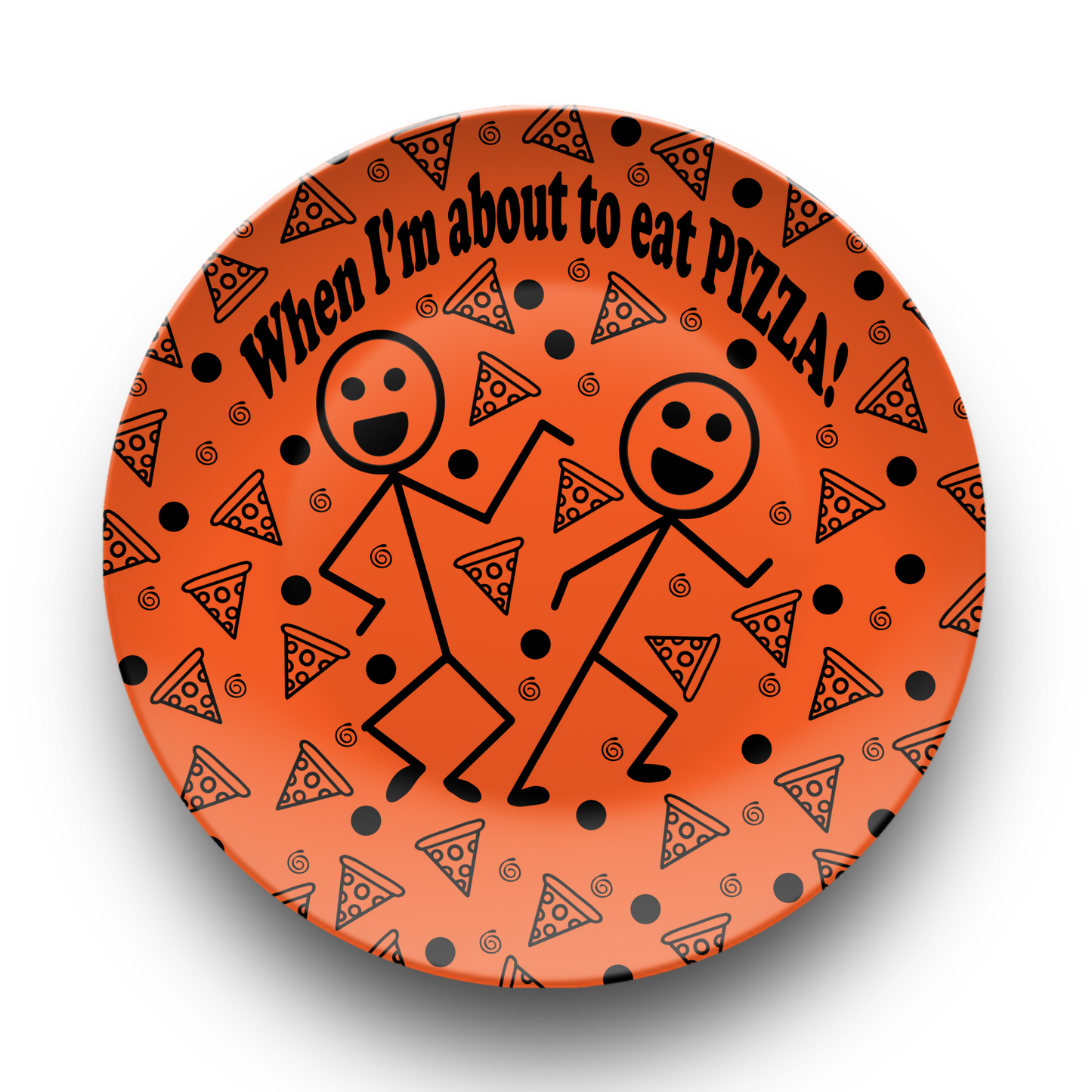 Pizza Dance Plate