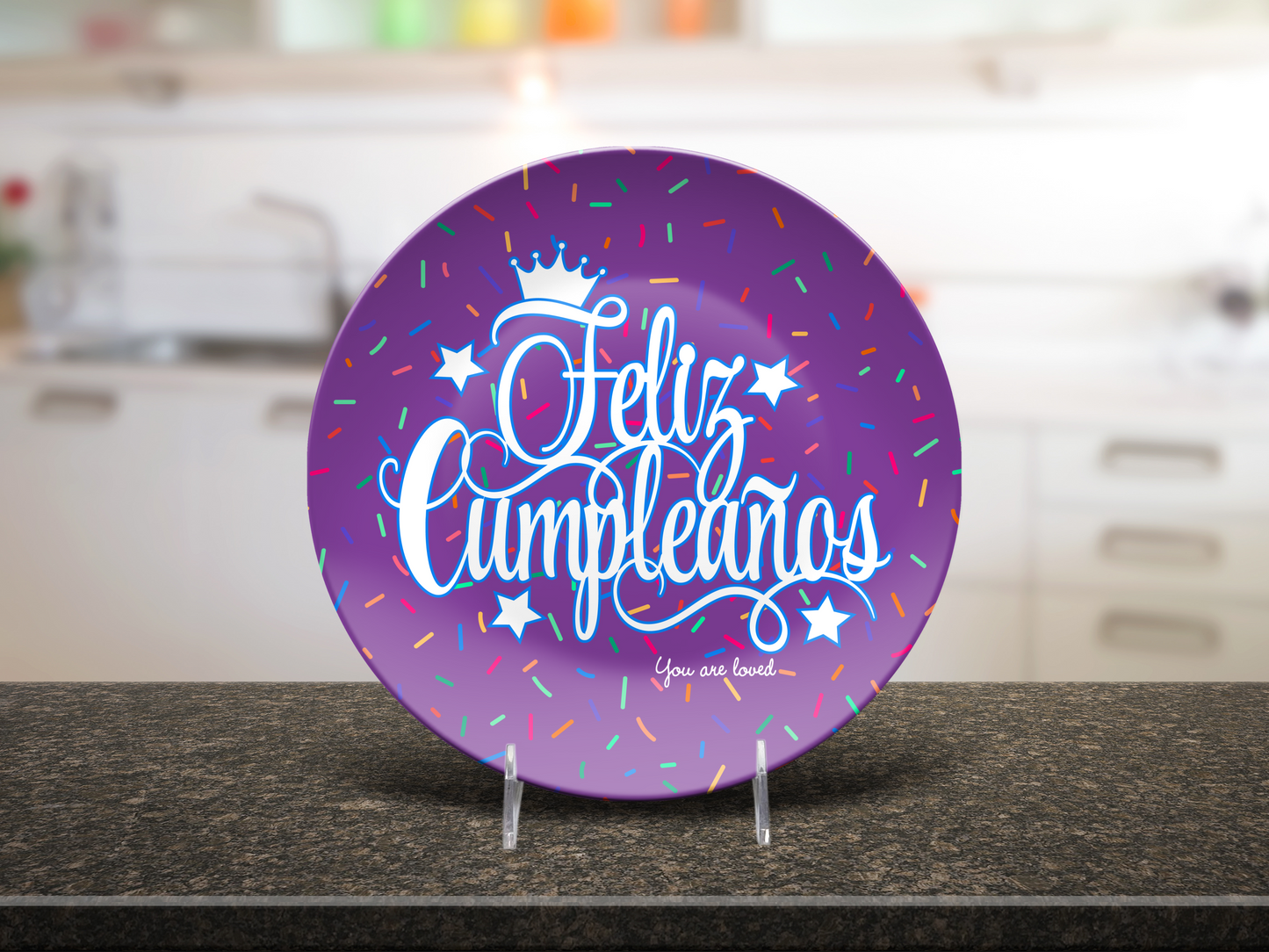 Feliz Cumpleanos Plate